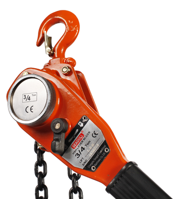 0.75T Capacité de levage Téléporteur à chaîne en acier avec construction en acier durable